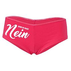 Spaß Kostet Frauen Hotpants Panty mit Spruch Bevor du fragst Nein Größe S - XL von Spaß Kostet