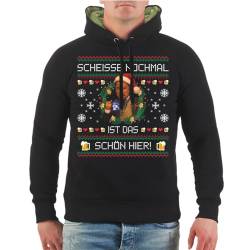 Spaß Kostet Herren Kapuzenpullover Hoodies Weihnachten Scheisse ist das schön hierGröße M - 5XL von Spaß Kostet