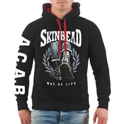 Spaß Kostet Herren Kapuzenpullover Skinhead Way of Life oi Skin Boots Größe S bis 5XL von Spaß Kostet