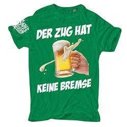 Spaß Kostet Herren Tshirt Der Zug hat Keine Bremse Party Farben Größe S - 5XL von Spaß Kostet