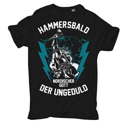 Spaß Kostet Herren Tshirt Hammersbald Nordischer Gott der Ungeduld Größe M - 5XL von Spaß Kostet