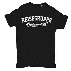 Spaß Kostet Herren Tshirt Reisegruppe Ostdeutschland mit eigenen Name oder Text (mit Rückendruck) Größe S - 5XL von Spaß Kostet