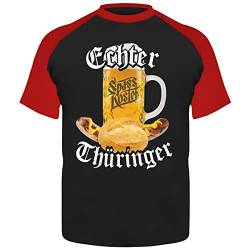 Spaß Kostet Herren Tshirt Thüringer Bratwurst mit Bier ECHTER THÜRINGER Größe S - 3XL von Spaß Kostet