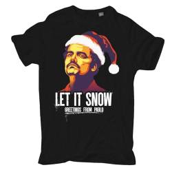 Spaß Kostet Herren Tshirt Weihnachten Let it Snow Pablo Escobar Kolumbien Santa Größe S - 5XL von Spaß Kostet