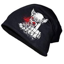 Spaß Kostet Long Beanie FCK Joker Haters Mittelfinger Größe XS-XXL von Spaß Kostet