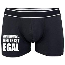 Spaß Kostet Männer Boxershort mit Spruch ACH komm... Heute ist egal Größe S bix 5XL von Spaß Kostet