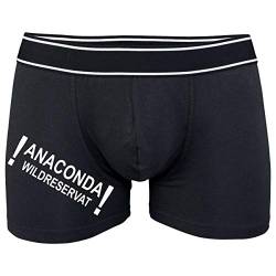 Spaß Kostet Männer Boxershort mit Spruch Anaconda Größe S bix 5XL von Spaß Kostet