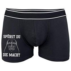 Spaß Kostet Männer Boxershort mit Spruch Spürst du die Macht Größe S bix 5XL von Spaß Kostet