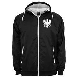 Spaß Kostet Männer Jungs Windbreaker Regenjacke Frankfurt schwarz weiss 069 hessen choreo von Spaß Kostet