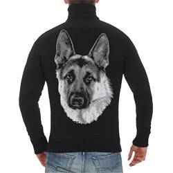 Spaß Kostet Männer und Herren Sweatjacke Deutscher Schäferhund (mit Rückendruck) Größe S - 10XL von Spaß Kostet