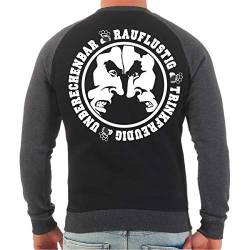 Spaß Kostet Sweatshirt Pullover Herren Ostdeutschland Trinkfreudig Rauflustig Unberechenbar (mit Rückendruck) Größe S - 5XL von Spaß Kostet