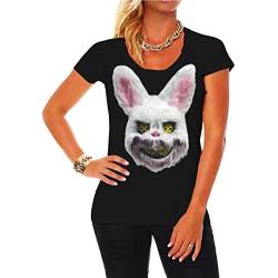 Spaß Kostet Tshirt Damen Böser Hase Horror Motiv Größe XS - XXL von Spaß Kostet