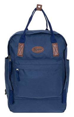 Spear Rucksack Freizeitrucksack Skore A4 Damenrucksack Damen Tasche groß 12735 Wahl +s (12735 Blau Uni) von Spear