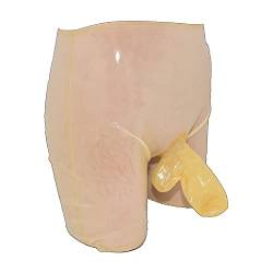 SpecialUnderwear Latex Pants mit Kondom Hobelsack 0,4 mm Hand Made Size:S von SpecialUnderwear