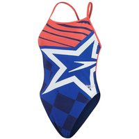 Badeanzug, Damen Speedo Placem Dig Vback von Speedo