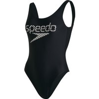 Einteiliger Badeanzug Frau Speedo Logo Deep UB von Speedo