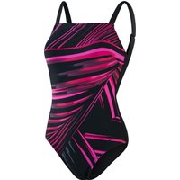 Einteiliger Badeanzug mit Formdruck Frau Speedo Amberglow von Speedo