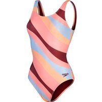 SPEEDO Damen Badeanzug ALV U-BK 1PCE AF RED/ORANGE von Speedo