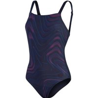 SPEEDO Damen Badeanzug SPDSCU AMBERGLOW PT 1PC AF BLU von Speedo