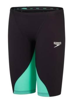 Speedo Fastskin Junior LZR Ignite Jammer - Schwarz/Grün, schwarz / grün, 11-12 Jahre von Speedo