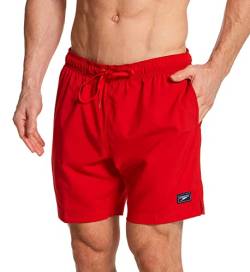 Speedo Herren Redondo Big and Tall Badehose, High Risk Red, 3X-Large von Speedo