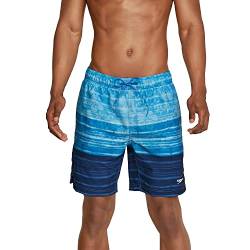 Speedo Herren mittellang Redondo Floral Badehose, Reign Peacoat, Large von Speedo