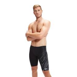 Speedo Men's Hyperboom V-Cut Schwimmhose, Schwarz, W28 von Speedo