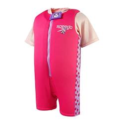 Speedo Unisex Baby Bedruckter Schwimmer Badeanzug, Aria Miami Lilac/Sweet Taro, 2 Jahre von Speedo