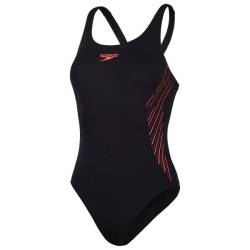 Speedo - Women's Placement Muscleback - Badeanzug Gr 34;36;38;40;42;44;46 schwarz von Speedo