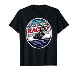 Speedway Bahnsport Motorradrennen T-Shirt von Speedway T-Shirt für Männer Frauen Kids