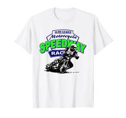 Speedway Bahnsport Motorradrennen T-Shirt von Speedway T-Shirt für Männer Frauen Kids