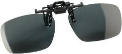 Speeron Sonnenbrillenaufsatz: Sonnenbrillen-Clip Fashion für Brillenträger, polarisiert (Sonnenbrillen Clips, Sonnenbrillen-Clips zum Aufstecken, Tönungsfolie für Brillengläser) von Speeron