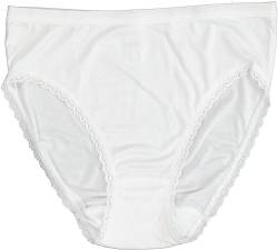 Speidel Damen Bikinislip weiß (as3, Numeric, Numeric_46, Plus, Regular) von Speidel