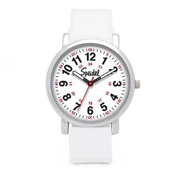 Speidel Unisex-Erwachsene Analog Japanisches Quarzwerk Uhr mit Silikon Armband 60340006 von Speidel