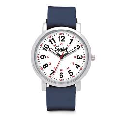 Speidel Unisex-Erwachsene Analog Japanisches Quarzwerk Uhr mit Silikon Armband 60340009 von Speidel