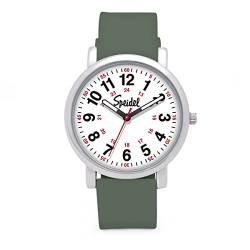 Speidel Unisex-Erwachsene Analog Japanisches Quarzwerk Uhr mit Silikon Armband 60340017 von Speidel