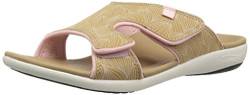 Spenco Women's Kholo Wave Slide Sandal, tan, 9 Medium US von Spenco