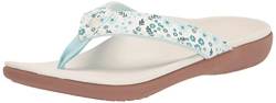 Spenco Women's Yumi Nuevo Floral Flip-Flop, White, 7 von Spenco