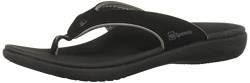 Spenco Yumi Sandal, Herren Yumi Frauen Zehensteg Sandale, Schwarz (Black) , 44 EU (10 Medium) von Spenco