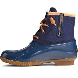 Sperry Damen Saltwater Emboss Wool Boots, Marineblau, 38.5 EU von Sperry Top-Sider