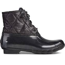 Sperry Top-Sider Damen Salzwasser Gummistiefel, Schwarz, 35.5 EU von Sperry Top-Sider