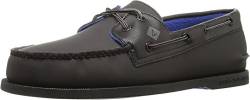 Sperry Authentischer Original-Bootsschuh für Herren, Schwarz, 45 EU von Sperry