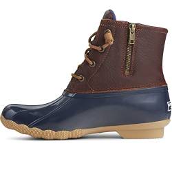 Sperry Damen Saltwater Mode-Stiefel, Braun Marineblau, 20.5 EU von Sperry