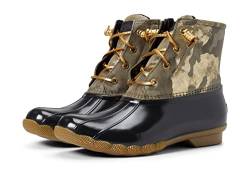 Sperry Damen Saltwater Schneestiefel, Camouflage oliv, 39 EU von Sperry