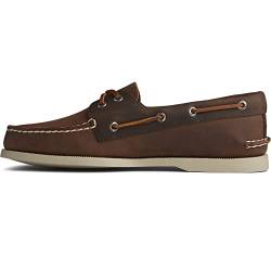 Sperry Herren A/O 2-eye Leather Bootsschuh, Tan Braun, 45.5 EU von Sperry