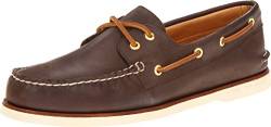 Sperry Herren Gold Cup Authentic Original 2-Eye Bootsschuh, braun, 42 EU von Sperry