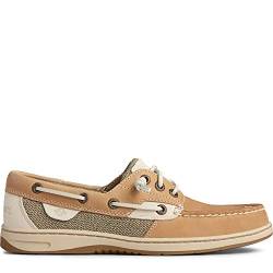 Sperry Top-Sider Women's Rosefish Linen/Oat Boat Shoe 6.5 M (B) von Sperry