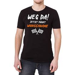 Führerschein bestanden Geschenk Männer Jungen Tshirt für Fahranfänger Prüfung geschafft 18. Geburtstag Auto Motorrad Roller lustiger Spruch, schwarz von Spicyshirts