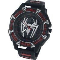 Spider-Man - Marvel Armbanduhren - Spider - schwarz/rot  - Lizenzierter Fanartikel von Spider-Man