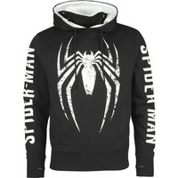 Spider-Man - Marvel Kapuzenpullover - Game Logo - S bis XL - für Männer - Größe M - schwarz/grau  - EMP exklusives Merchandise! von Spider-Man